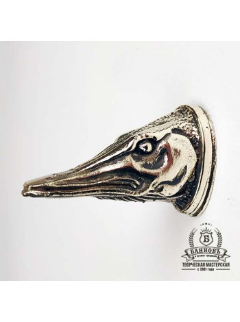 Тыльник (Т-43) "Щука" овал, латунь