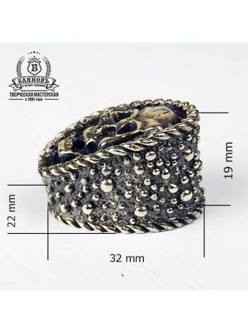 Тыльник (Т-44) , "Череп" шарики, бронза