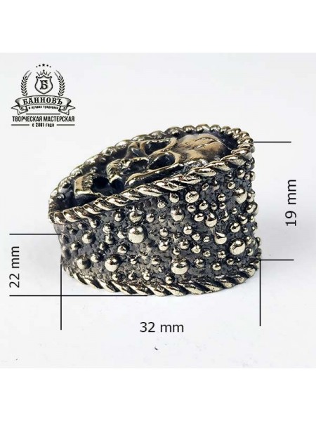 Тыльник (Т-44) , "Череп" шарики, бронза