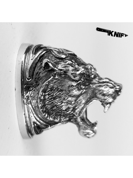 Тыльник (Т-48) "Тигр сканди", белая бронза