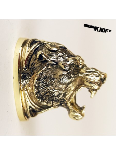 Тыльник (Т-48) "Тигр сканди", латунь