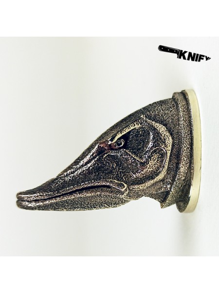 Тыльник (Т-52) "Щука" мат., бронза 