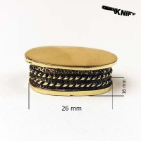 Тыльник (Т-60) "Финка декор", латунь