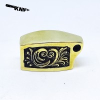 Тыльник (Т-69) "Завитки", латунь