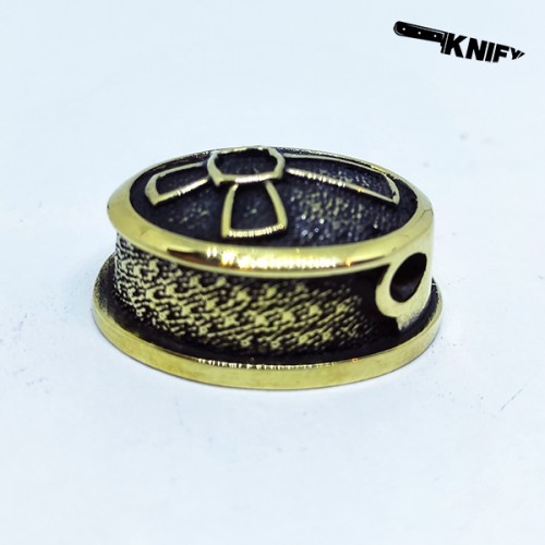 Тыльник (Т-76) "Крест", латунь