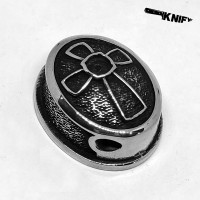 Тыльник (Т-76) "Крест", белая бронза