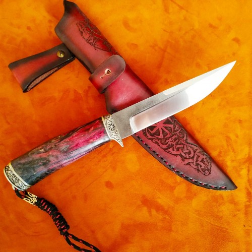 Тыльник (Т-8) "Солнцеворот", белая бронза