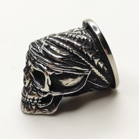 Тыльник (Т-98) "Череп-2", белая бронза