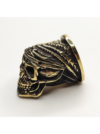 Тыльник (Т-98) "Череп-2", латунь