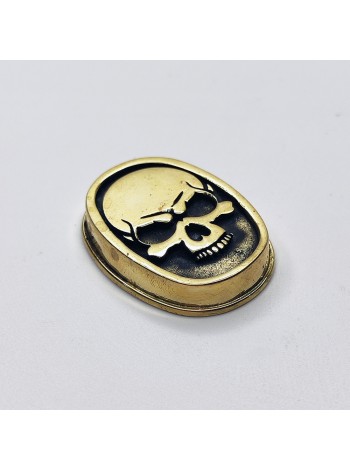 Тыльник (Т-99) "Череп-3", латунь