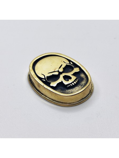 Тыльник (Т-99) "Череп-3", латунь