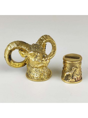 "Архар" шампурная пара, латунь