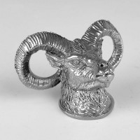 "Архар" тыльник шампурный (24 мм), белая бронза