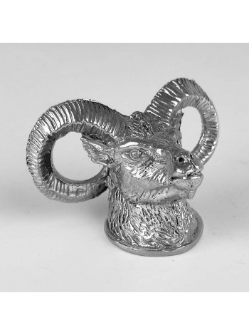 "Архар" тыльник шампурный (24 мм), белая бронза