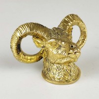 "Архар" тыльник шампурный (24 мм), латунь