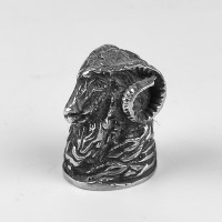 "Баран" тыльник шампурный (20 мм), белая бронза