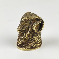 "Баран" тыльник шампурный (20 мм) латунь