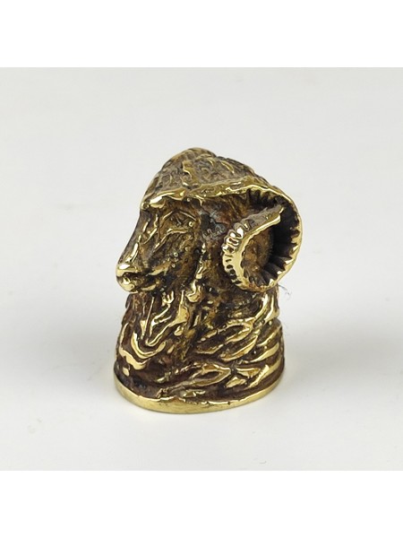 "Баран" тыльник шампурный (20 мм) латунь