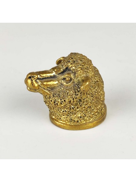 "Барашек" тыльник шампурный (23 мм), латунь