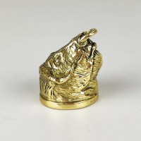 "Буйвол" тыльник шампурный (26 мм) латунь