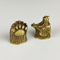 "Гризли" шампурная пара, латунь