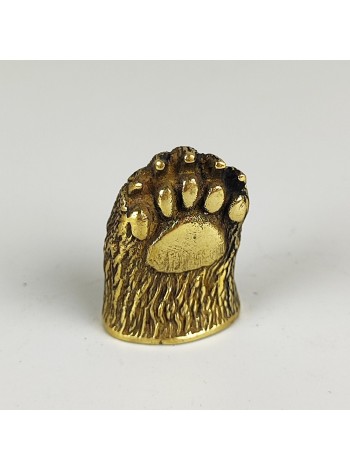 "Гризли" шампурный тыльник, латунь