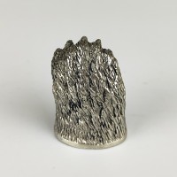 "Гризли" шампурный тыльник, белая бронза