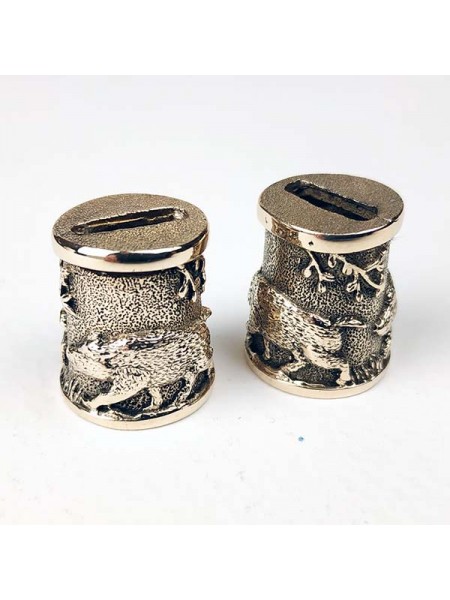 "Кабанчик" оковка для шампура, латунь