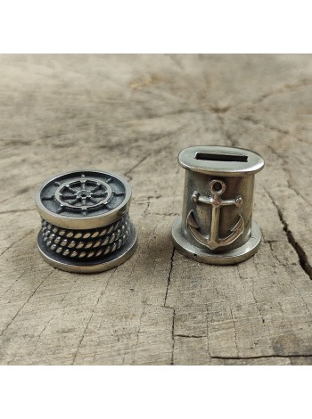 "Капитанские" пара шампурная, белая бронза