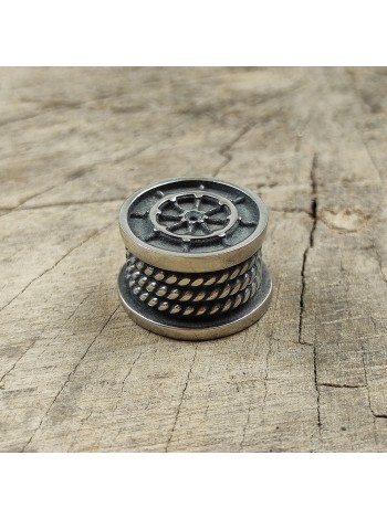 "Капитанские" тыльник шампурный, белая бронза