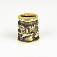 "Орел" оковка для шампура, латунь