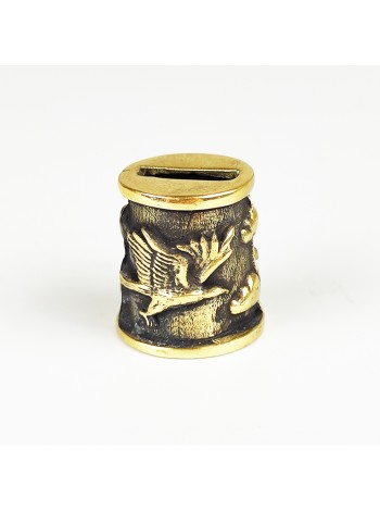 "Орел" оковка для шампура, латунь