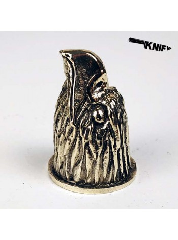 "Орел" тыльник для шампура (22 мм), латунь