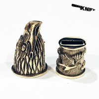 "Орел" шампурная пара , латунь