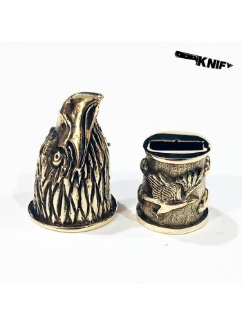 "Орел" шампурная пара , латунь