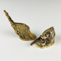 "Пираты" шампурная пара, латунь