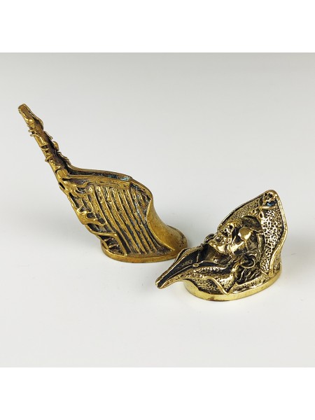 "Пираты" шампурная пара, латунь