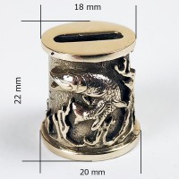 "Щука" оковка, латунь