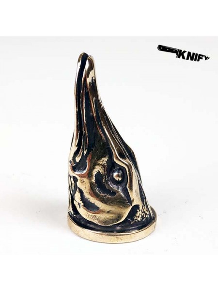 "Щука" тыльник шампурный, латунь