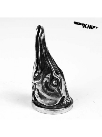 "Щука" тыльник шампурный, белая бронза