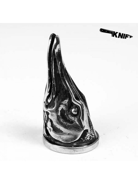 "Щука" тыльник шампурный, белая бронза