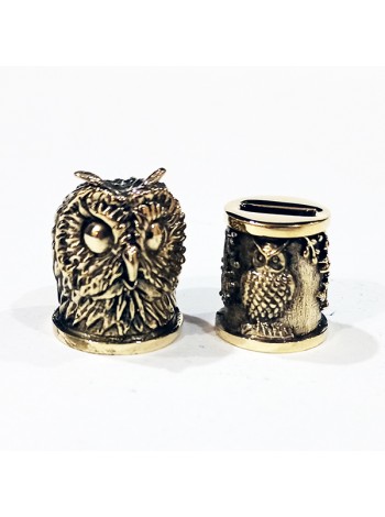 "Сова" шампурная пара, латунь