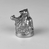 "Тигр" тыльник шампурный (25 мм), белая бронза