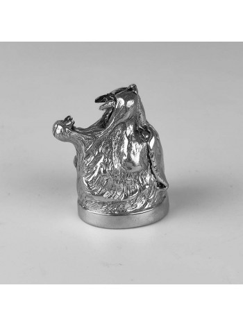 "Тигр" тыльник шампурный (25 мм), белая бронза