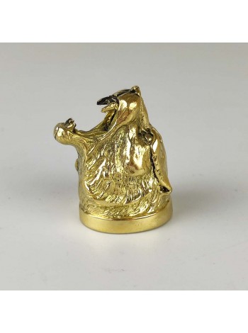 "Тигр" тыльник шампурный (25 мм), латунь