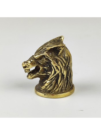 "Волк" тыльник шампурный (22 мм), латунь