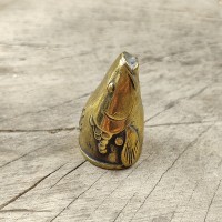 "Карп" тыльник шампурный (20 мм), латунь