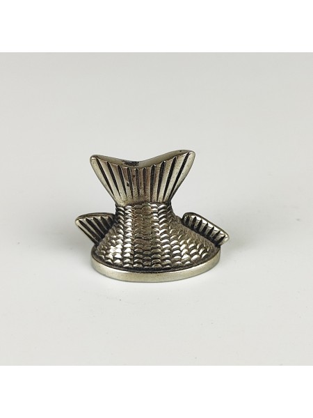 "Караси" тыльник шампурный, белая бронза