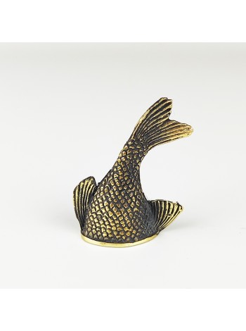 "Щука" овал, тыльник шампурный, латунь