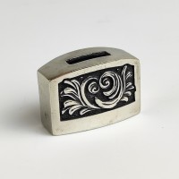 "Графские" оковка шампурная, белая бронза